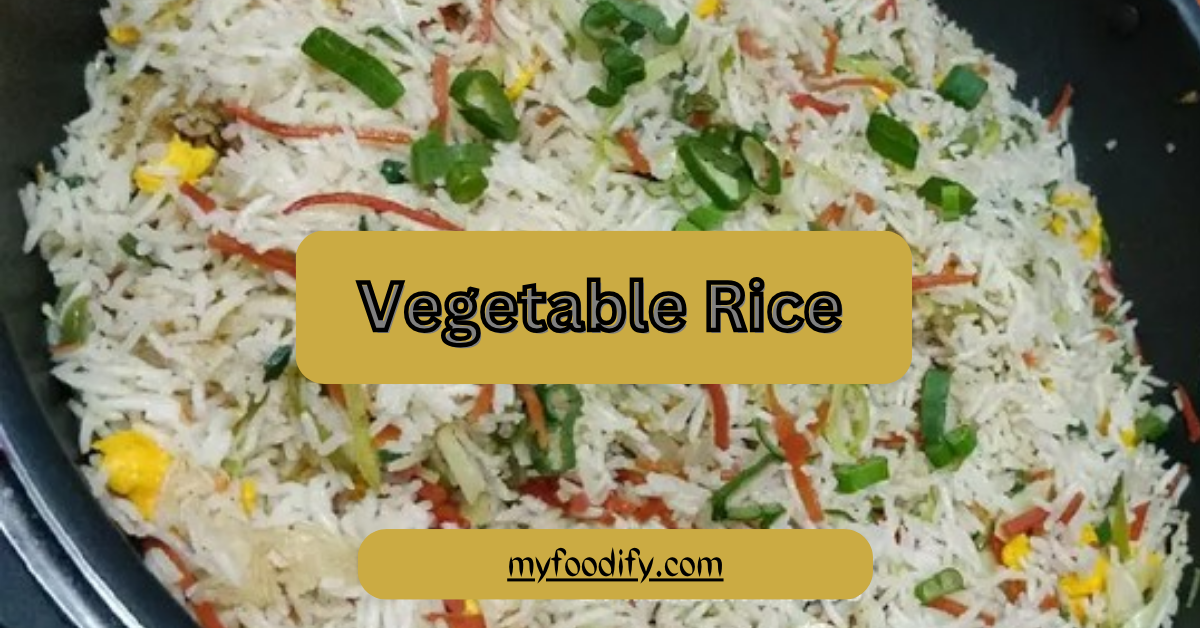 Vegetable Rice Recipe