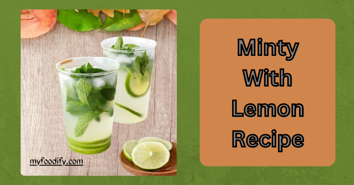 Minty with lemon recipe